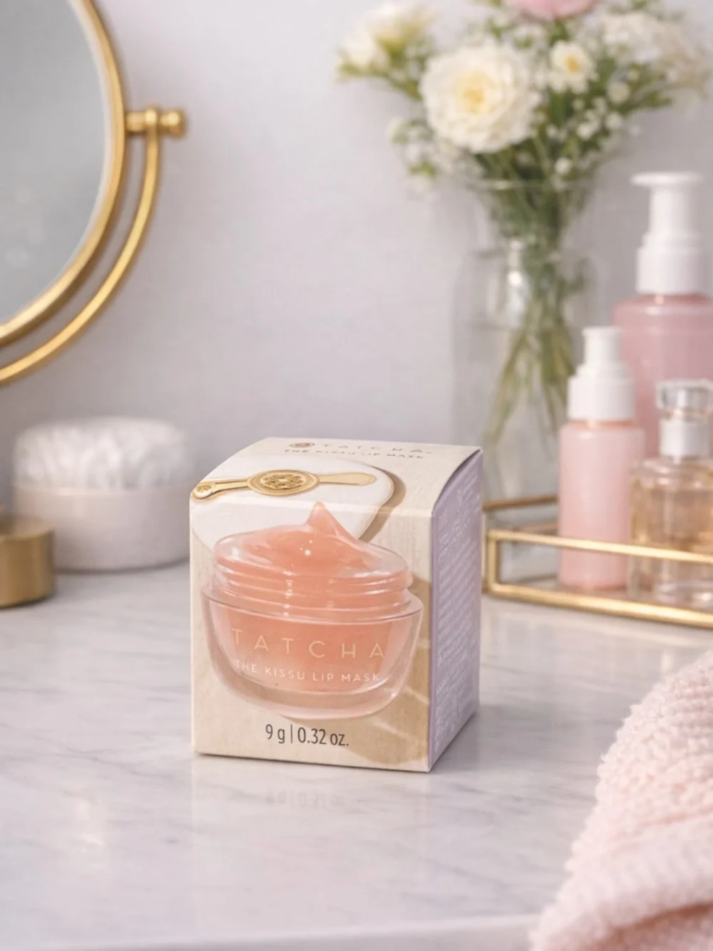 🍑✨ Tatcha The Kissu Lip Mask – NEW IN BOX ✨🍑
